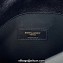 Saint Laurent uptown pouch in Grained leather 565739 Black