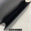 Saint Laurent kate clutch in grain de poudre embossed leather 326079 Black
