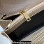 Saint Laurent Cassandre Matelassé Large Flap Wallet In Grain De Poudre Embossed Leather 372264 Beige/Gold