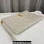 Saint Laurent cassandre matelassé tablet pouch in quilted leather 559193 White