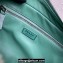 Prada Antique nappa leather multi-pocket top-handle bag 1bb099 Green 2023