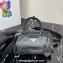 Prada Antique nappa leather multi-pocket top-handle bag 1bb099 Black 2023