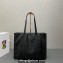 Prada Large antique nappa leather tote bag 1BG460 Black 2023