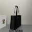 Prada Large antique nappa leather tote bag 1BG460 Black 2023
