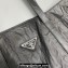 Prada Large antique nappa leather tote bag 1BG460 Black 2023
