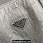 Prada Large antique nappa leather tote bag 1BG460 Gray 2023