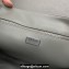 Prada Large antique nappa leather tote bag 1BG460 Gray 2023
