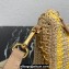 Prada Re-Edition 2005 crochet raffia shoulder bag 1BH204 Beige/Yellow 2023