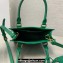 Prada Saffiano leather handbag 1BA358 Green 2023