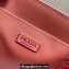 Prada Saffiano leather handbag 1BA358 Pink 2023