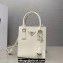 Prada Saffiano leather handbag 1BA358 White 2023