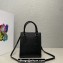 Prada Saffiano leather handbag 1BA358 Black 2023