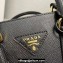 Prada Saffiano leather handbag 1BA358 Black 2023