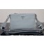 Prada Leather shoulder bag 1BH050 Blue Gray 2023
