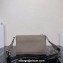 Prada Leather shoulder bag 1BH050 Gray 2023