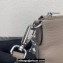 Prada Leather shoulder bag 1BH050 Gray 2023