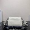 Prada Leather shoulder bag 1BH050 White 2023