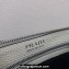 Prada Leather shoulder bag 1BH050 White 2023