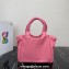 Prada Medium padded Soft nappa leather bag 1BG413 Pink 2023
