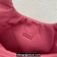 Prada Medium padded Soft nappa leather bag 1BG413 Pink 2023