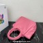 Prada Medium padded Soft nappa leather bag 1BG413 Pink 2023