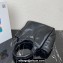 Prada Medium padded Soft nappa leather bag 1BG413 Black 2023
