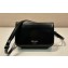 Prada Brushed leather mini-bag with shoulder strap 2VD061 Black 2023