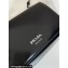 Prada Brushed leather mini-bag with shoulder strap 2VD061 Black 2023