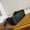 Prada Leather hobo bag 1BC073 Black 2023