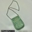Prada Mini Cleo bag with Crystals 1BH185 Green 2023