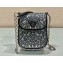 Prada Mini Cleo bag with Crystals 1BH185 Black 2023