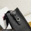 Prada Leather hobo bag 1BC073 Black 2023