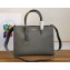 Prada Large Saffiano Leather Handbag 1ba153 Gray/Black 2023