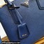 Prada Medium Galleria Saffiano leather bag 1ba232 Blue 2023