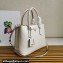 Prada Medium Galleria Saffiano leather bag 1ba232 White 2023