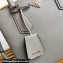 Prada Medium Galleria Saffiano leather bag 1ba232 Gray 2023