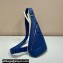 Prada Cross leather bag 2VZ098 Blue 2023