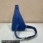 Prada Cross leather bag 2VZ098 Blue 2023