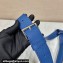 Prada Cross leather bag 2VZ098 Blue 2023