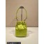 Prada Re-Edition 1995 Chaîne Re-Nylon shoulder bag 1BH038 Green 2023