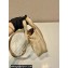 Prada Small padded Re-Nylon tote bag 1BA359 Beige 2023
