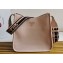 Prada Leather hobo bag 1BC073 Light Pink 2023
