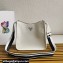 Prada Leather hobo bag 1BC073 White 2023