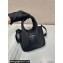 Prada Small padded Re-Nylon tote bag 1BA359 Black 2023