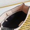 Prada Leather hobo bag 1BC073 Light Pink 2023
