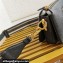 Prada Leather shoulder bag 1BH194 Black 2023