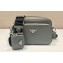 Prada Saffiano leather shoulder bag 2VH170 Gray