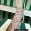 Prada Raffia-effect yarn crochet tote bag 1BC184 White/Pink