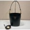 Prada Bucket shoulder bag 1BA380 Black