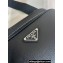 Prada Saffiano leather shoulder bag 2VH170 Black